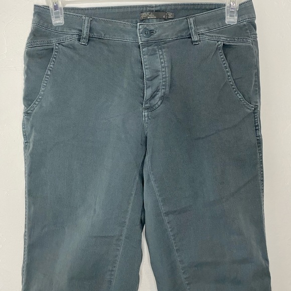 Prana Green Womens Pants - 4 - Picture 4 of 7